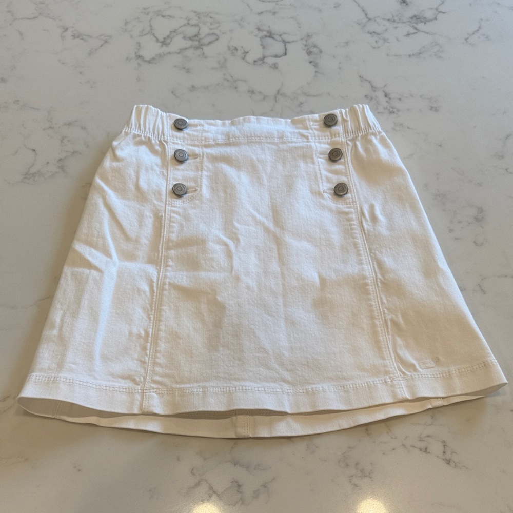 Girls size 10 Vineyard Vines Button-Accent Mini Skirt